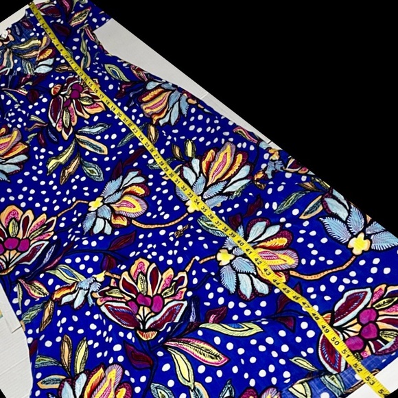 Tabitha Brown Tropical Polka Dot Print Maxi Dress - Picture 12 of 13